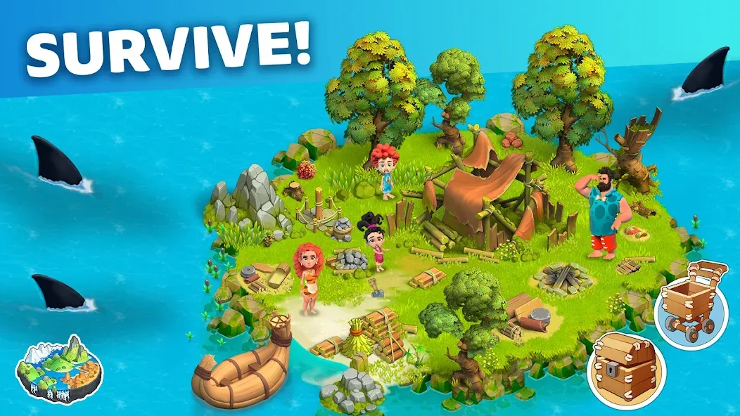 Family Island™ — Farming game [MOD: безлимитные деньги и ресурсы] последняя версия — скриншот 2