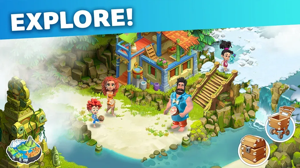 Family Island™ — Farming game [MOD: безлимитные деньги и ресурсы] последняя версия — скриншот 3