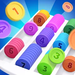 Скачать взлом Coin Sort [MOD: безлимитные монеты и открыты все уровни]