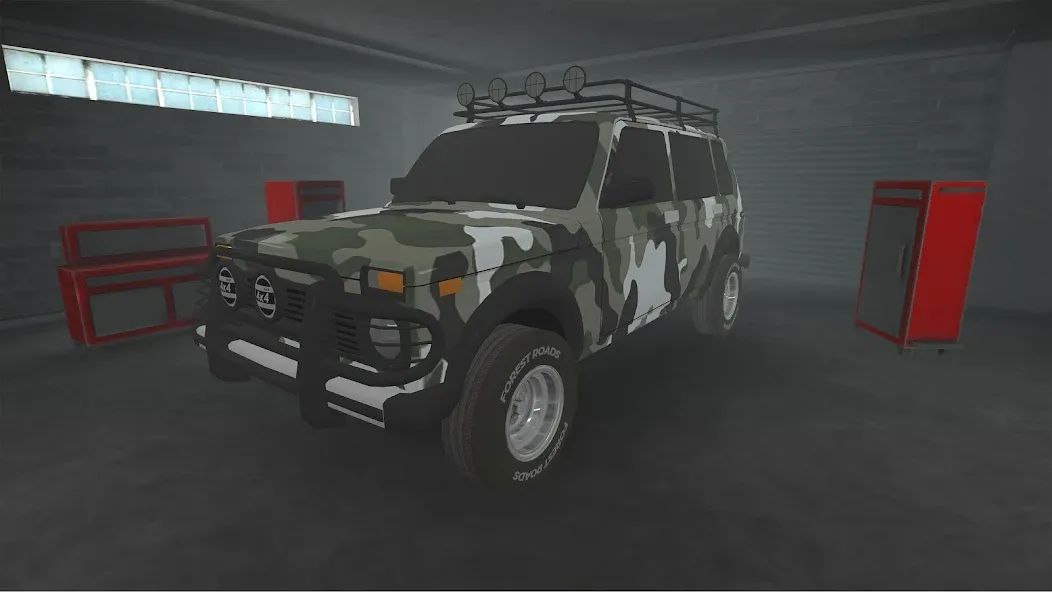 Скачать взлом Forest Roads. Niva [MOD: без рекламы и много денег] — скриншот 2