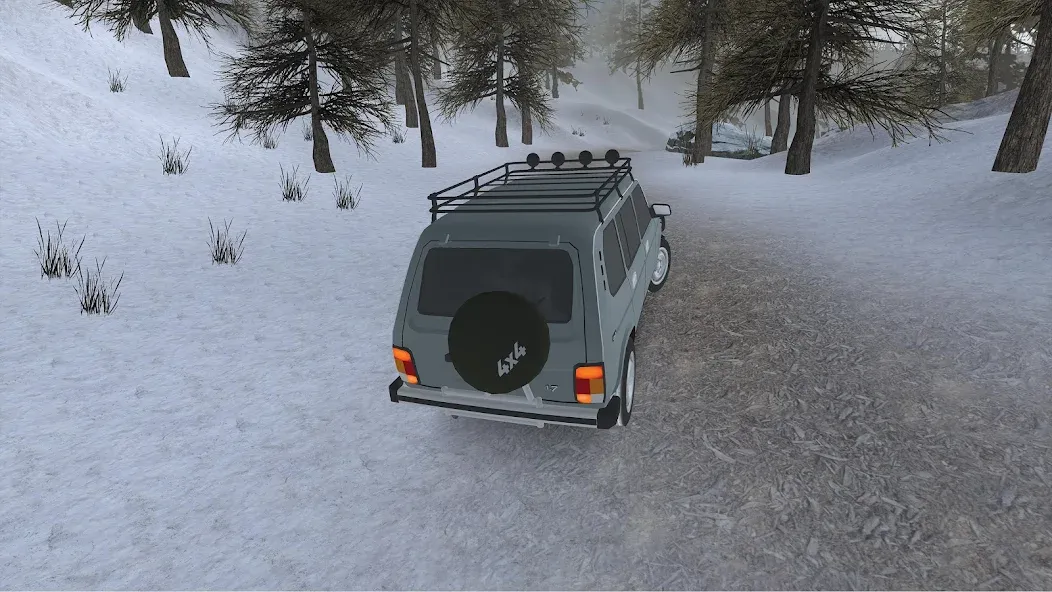 Скачать взлом Forest Roads. Niva [MOD: без рекламы и много денег] — скриншот 4