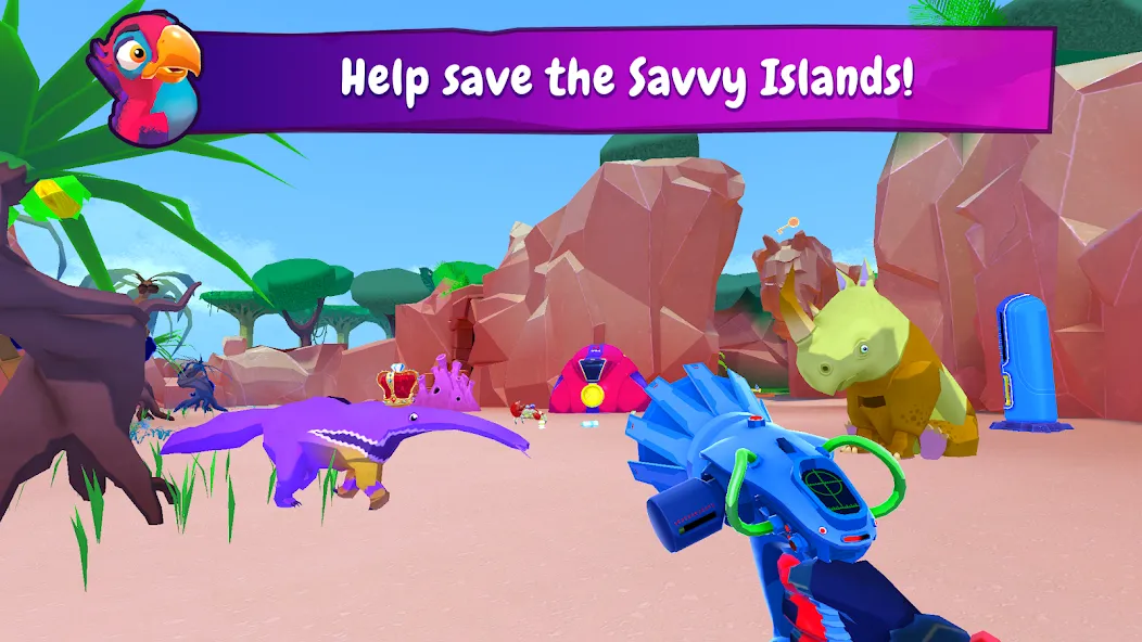 Скачать Island Saver [MOD: бесплатные покупки и бесконечные монеты] — скриншот 1