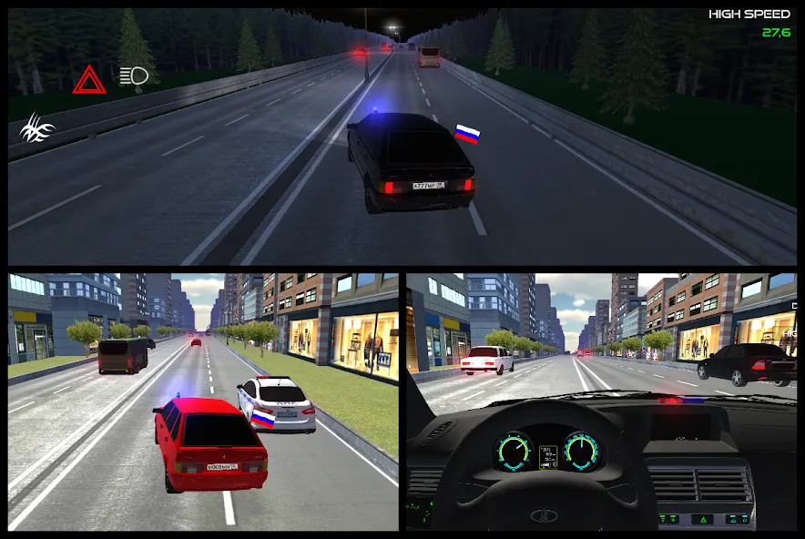 Скачать взлом Traffic Racer 2023 - гонки [MOD: безлимитные деньги и топливо] — скриншот 4