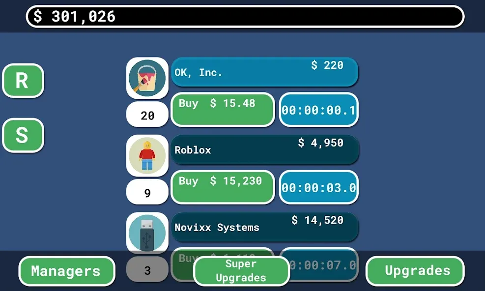The Ok Clicker [MOD: быстрый прирост очков и бонусы] (Бесплатно / APK) — скриншот 5
