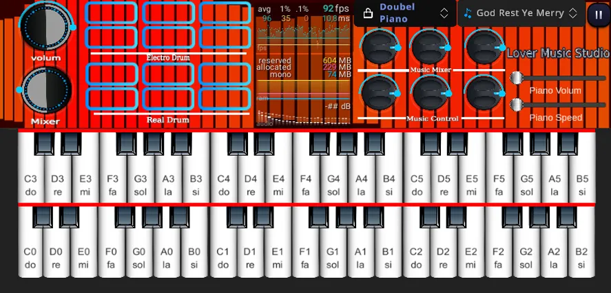 Скачать Org Piano:Real Piano Keyboard [MOD: без рекламы и все функции открыты] на телефон — скриншот 5