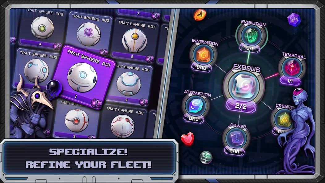 Скачать Cell: Idle Factory Incremental [MOD: много денег и ресурсов] — скриншот 2