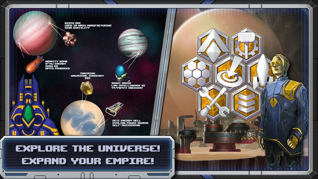 Скачать Cell: Idle Factory Incremental [MOD: много денег и ресурсов] — скриншот 3