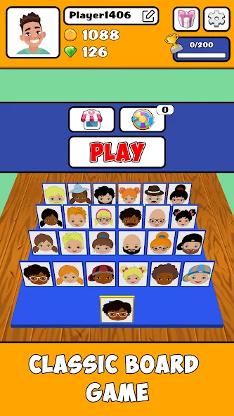 Guess who I am 2 - Board games [MOD: открыты все персонажи и уровни] (Бесплатно / APK) — скриншот 1