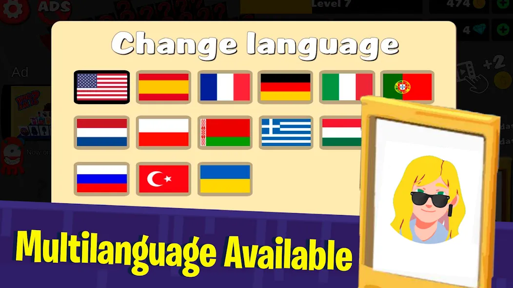 Guess who am I Board games [MOD: открыты все персонажи и уровни] последняя версия — скриншот 2