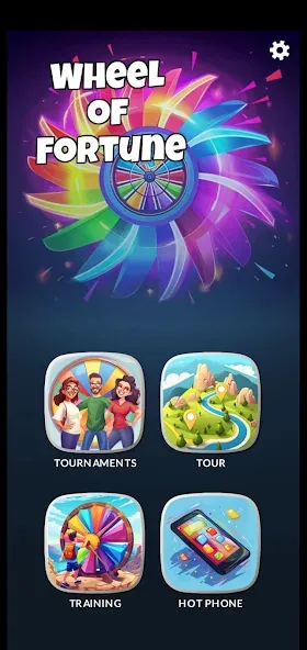 Wheel of Fortune 2024 [MOD: безлимитные монеты и подсказки] на Андроид — скриншот 1