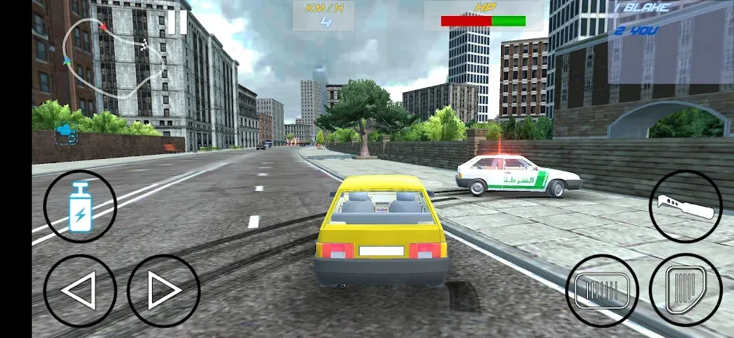 Police Car Chase [MOD: без рекламы и бесконечные деньги] на Андроид — скриншот 4