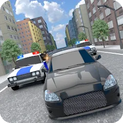 Police Car Chase [MOD: без рекламы и бесконечные деньги] на Андроид