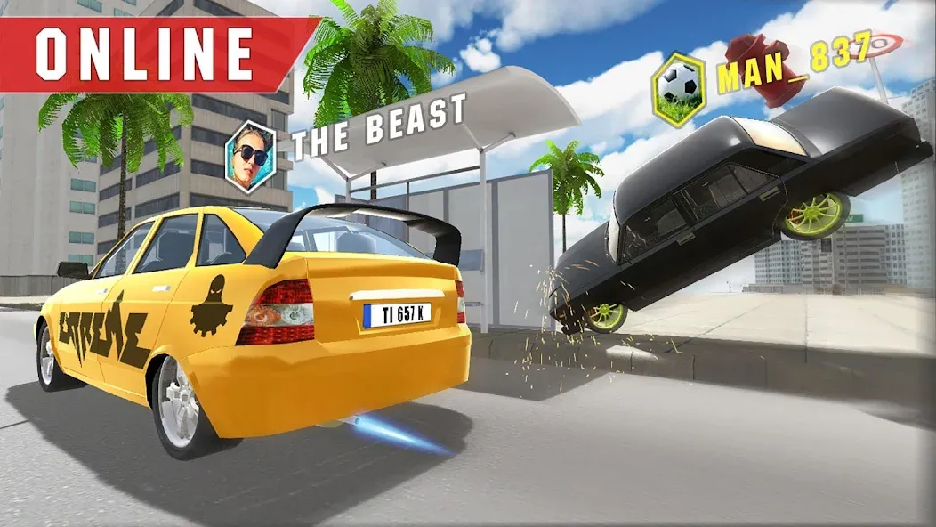 Скачать взлом Real Cars Online Racing [MOD: безлимитные деньги и топливо] — скриншот 2