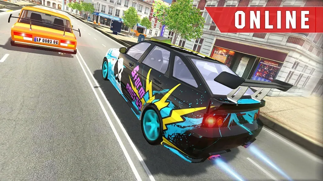 Скачать взлом Real Cars Online Racing [MOD: безлимитные деньги и топливо] — скриншот 4