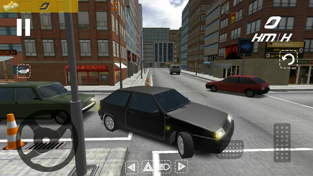 Скачать Russian Cars: 8 in City [MOD: безлимитные деньги и все машины] на телефон — скриншот 2