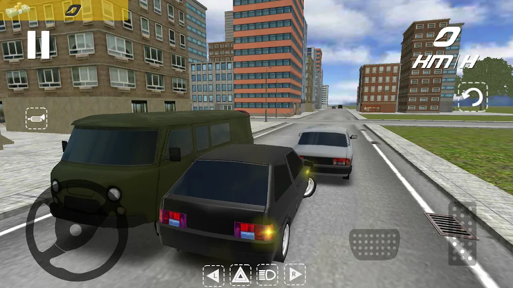 Скачать Russian Cars: 8 in City [MOD: безлимитные деньги и все машины] на телефон — скриншот 3
