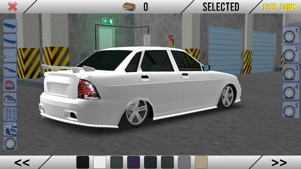 Russian Cars: Priorik [MOD: безлимитные деньги и топливо] последняя версия — скриншот 1