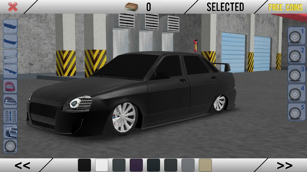 Russian Cars: Priorik [MOD: безлимитные деньги и топливо] последняя версия — скриншот 2