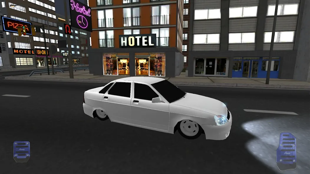 Russian Cars: Priorik [MOD: безлимитные деньги и топливо] последняя версия — скриншот 3