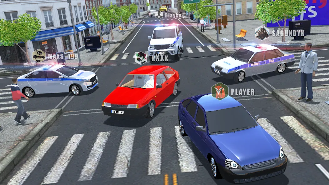 Russian Cars Simulator [MOD: безлимитные деньги и все машины] последняя версия — скриншот 1