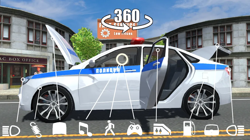 Russian Cars Simulator [MOD: безлимитные деньги и все машины] последняя версия — скриншот 2