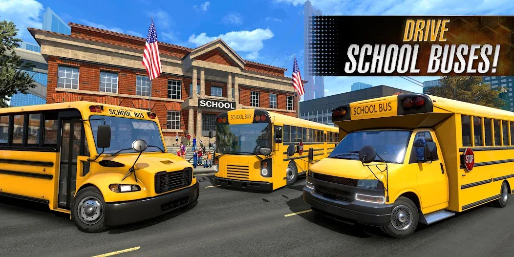 Скачать Bus Simulator 2023 [MOD: безлимитные деньги и все автобусы] на телефон — скриншот 2