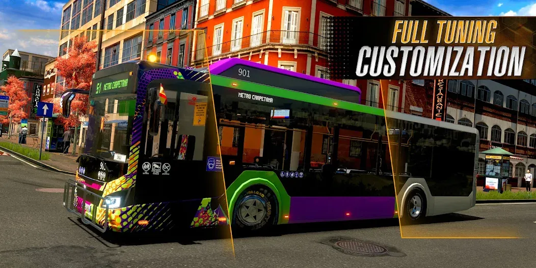 Скачать Bus Simulator 2023 [MOD: безлимитные деньги и все автобусы] на телефон — скриншот 4