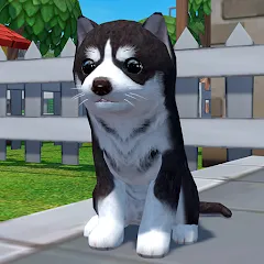 Взломанная Dog Simulator - Animal Life [MOD: безлимитные монеты и все породы] на Андроид