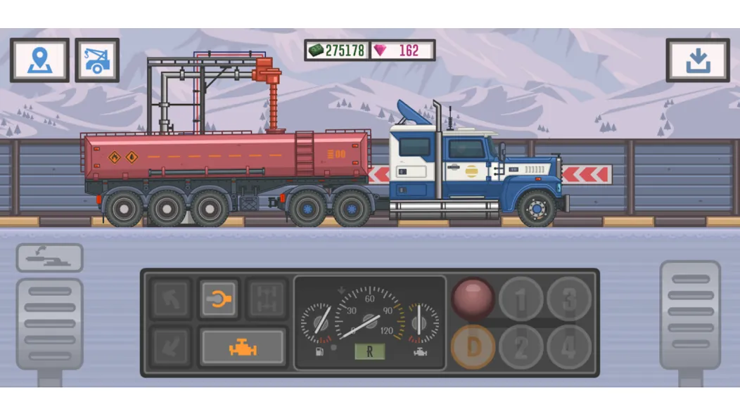 Trucker and Trucks [MOD: много денег и все грузовики открыты] последняя версия — скриншот 3