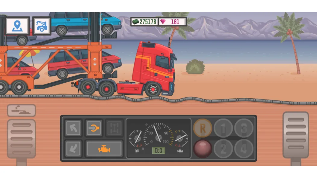Trucker and Trucks [MOD: много денег и все грузовики открыты] последняя версия — скриншот 4