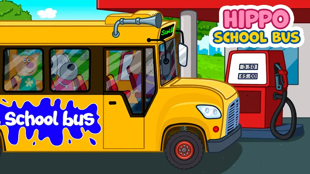 Скачать Kids School Bus Adventure [MOD: все уровни и без рекламы] на телефон — скриншот 2