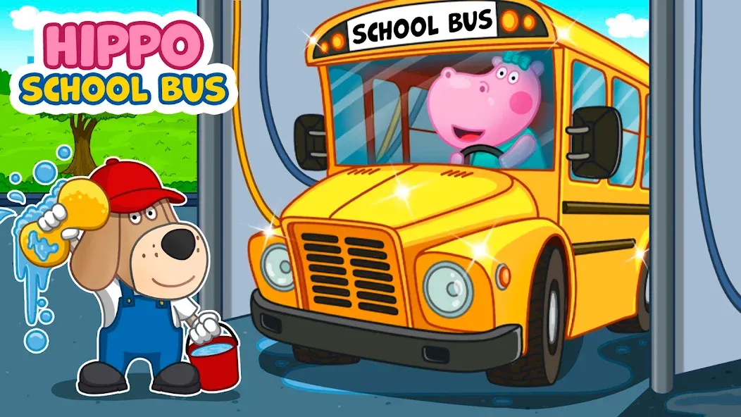 Скачать Kids School Bus Adventure [MOD: все уровни и без рекламы] на телефон — скриншот 5