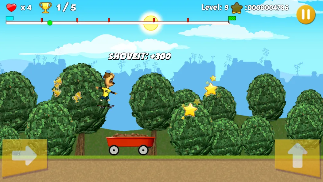 Скачать Pooches: Skateboard [MOD: много денег и бонусов] — скриншот 5