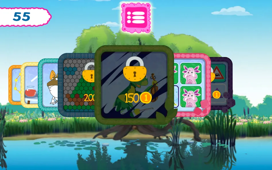 Скачать взлом Moonzy. Kids Mini-Games [MOD: разблокированы все мини-игры] — скриншот 3