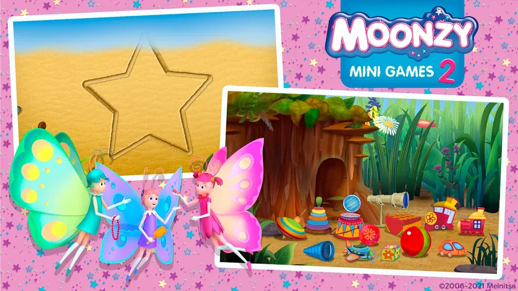 Moonzy: Mini-games for Kids [MOD: без рекламы и все игры открыты] (Бесплатно / APK) — скриншот 2