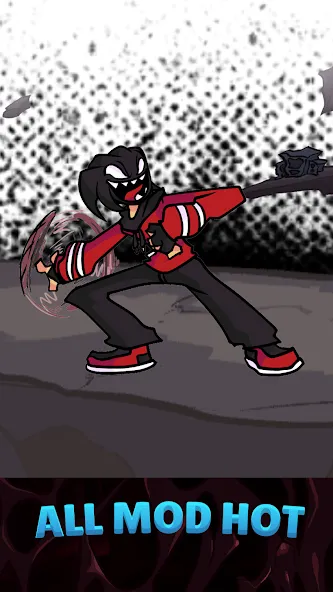 Скачать взлом Sunday Night Music Battle [MOD: ритм-испытания и новые композиции] — скриншот 2