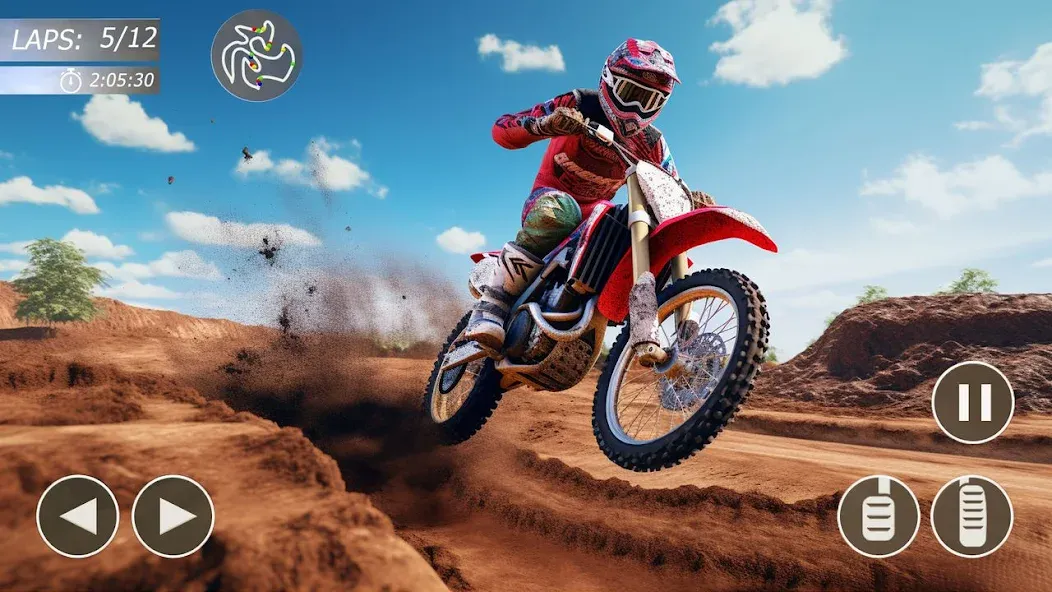 MX Bikes: Motocross Dirt bikes [MOD: безлимитные деньги и открытые байки] последняя версия — скриншот 2