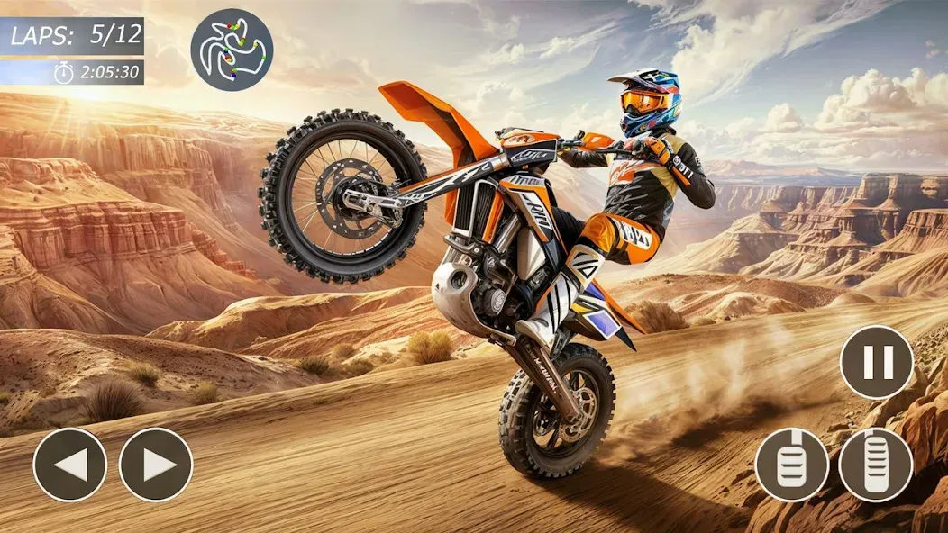 MX Bikes: Motocross Dirt bikes [MOD: безлимитные деньги и открытые байки] последняя версия — скриншот 3