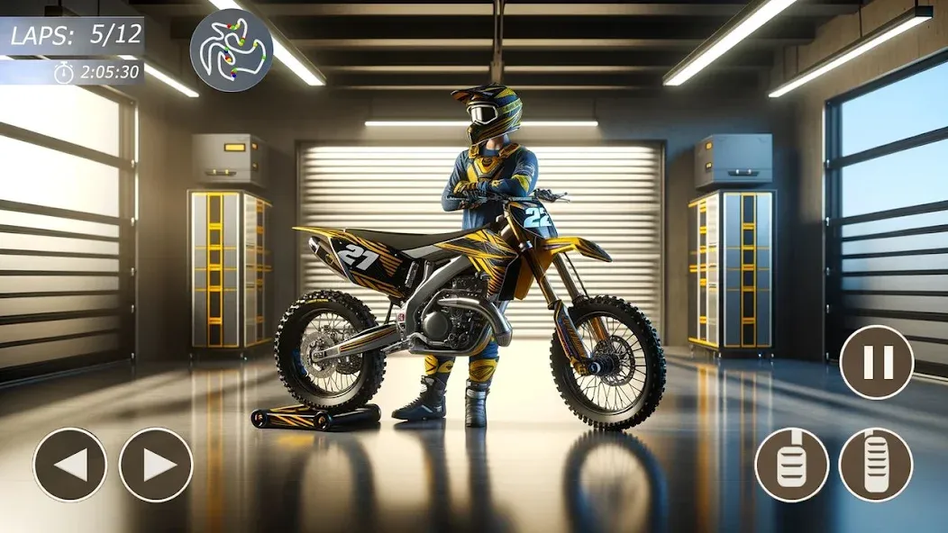 MX Bikes: Motocross Dirt bikes [MOD: безлимитные деньги и открытые байки] последняя версия — скриншот 4