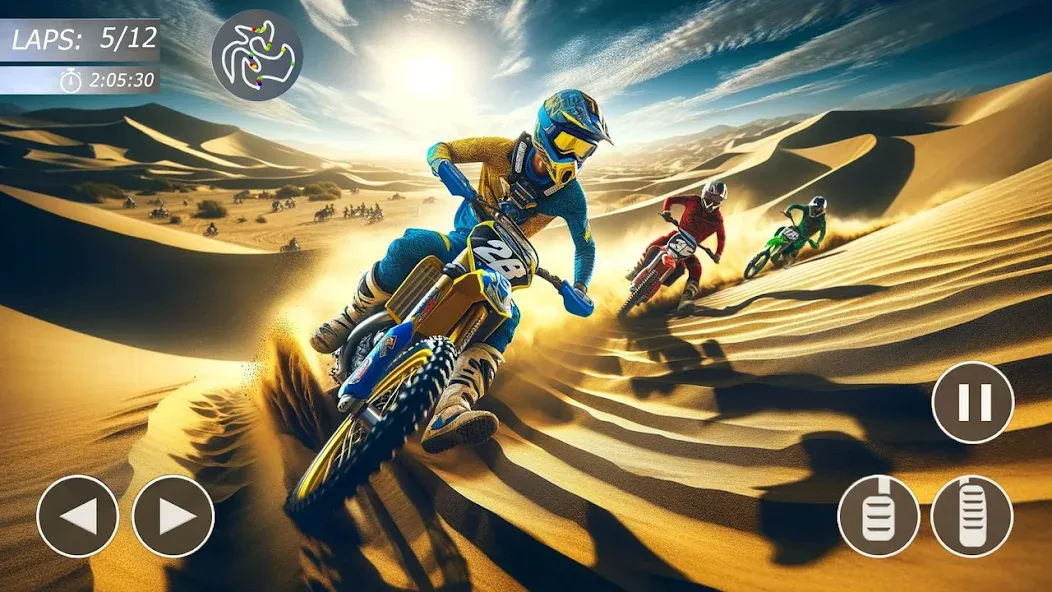 MX Bikes: Motocross Dirt bikes [MOD: безлимитные деньги и открытые байки] последняя версия — скриншот 5