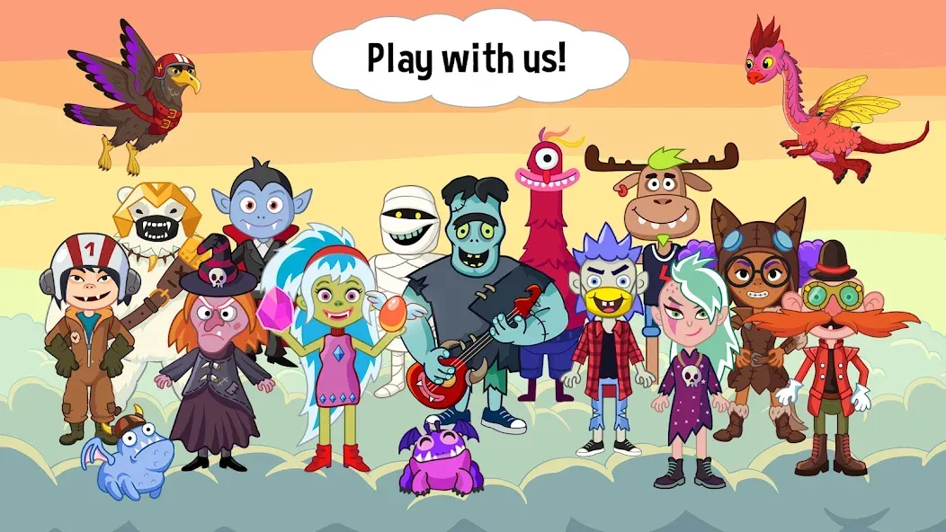 Pepi Wonder World: Magic Isle! [MOD: все острова и предметы открыты] — Скачать бесплатно (APK) — скриншот 1
