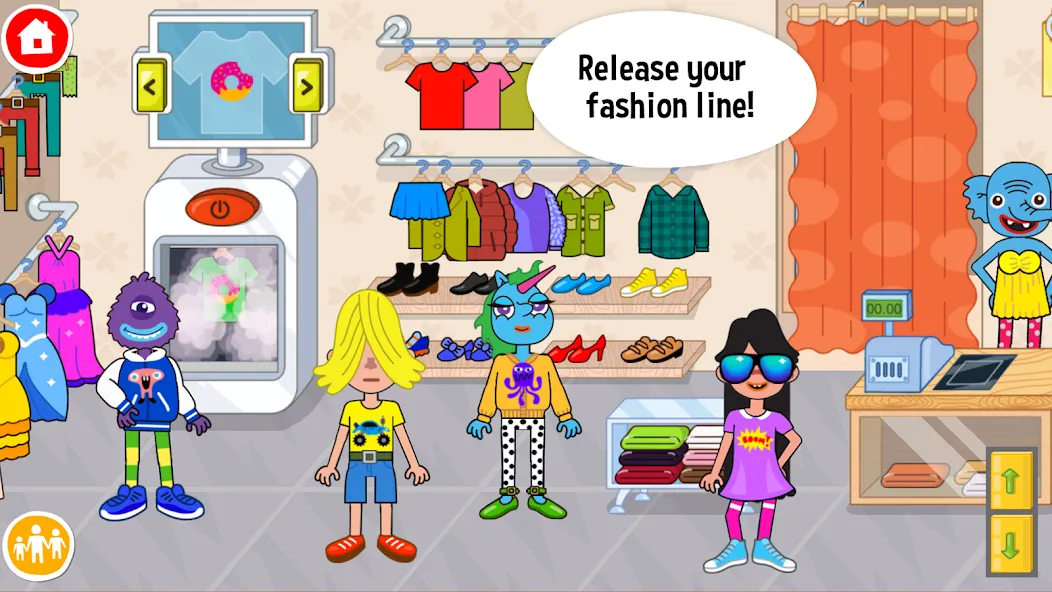 Скачать Pepi Super Stores: Fun & Games [MOD: открыты все предметы и локации] — скриншот 1