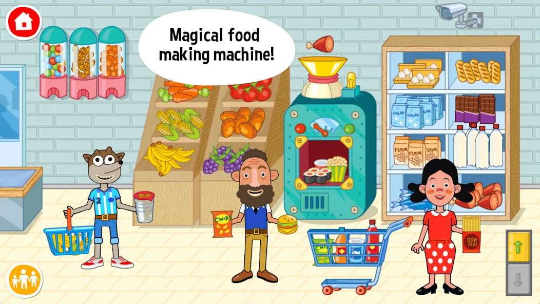 Скачать Pepi Super Stores: Fun & Games [MOD: открыты все предметы и локации] — скриншот 2