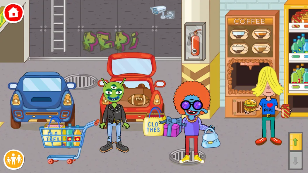 Скачать Pepi Super Stores: Fun & Games [MOD: открыты все предметы и локации] — скриншот 3