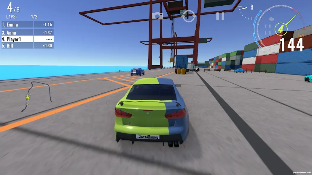 First Racer [MOD: безлимитные деньги и ускорение машин] последняя версия — скриншот 3