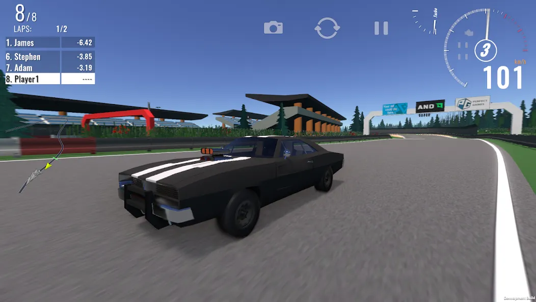 First Racer [MOD: безлимитные деньги и ускорение машин] последняя версия — скриншот 5