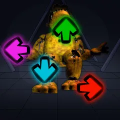 Скачать взлом Hypno Mix Five Nights Battle [MOD: открыты все персонажи и уровни]