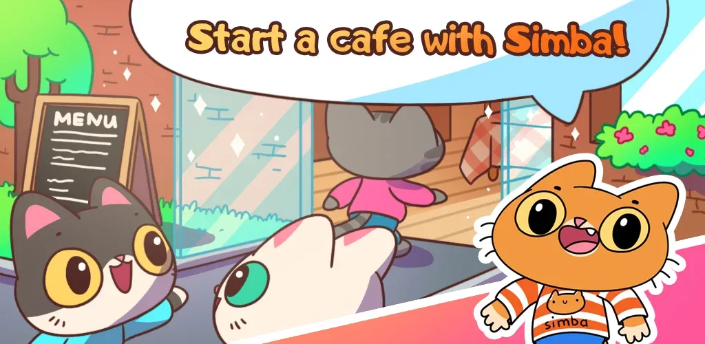 Simba Cafe [MOD: безлимитные деньги и ресурсы] (Бесплатно / APK) — скриншот 4