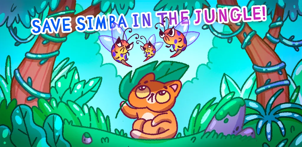 Save Simbachka [MOD: безлимитные монеты и открытые уровни] (Бесплатно / APK) — скриншот 1