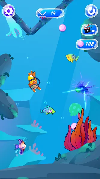 Скачать взлом Simba Fishing [MOD: безлимитные монеты и редкие снасти] — скриншот 4